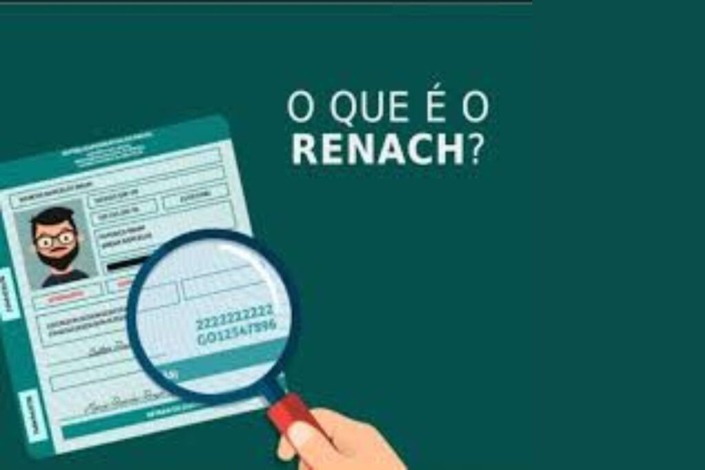 What is RENACH? Brazilian driving registry illustration.