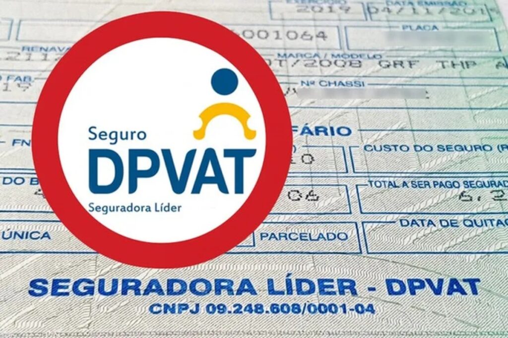 DPVAT insurance document with logo