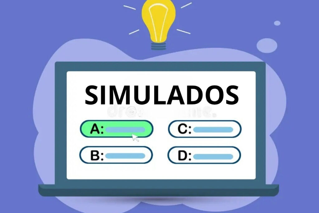 Computer screen showing multiple choice answers.